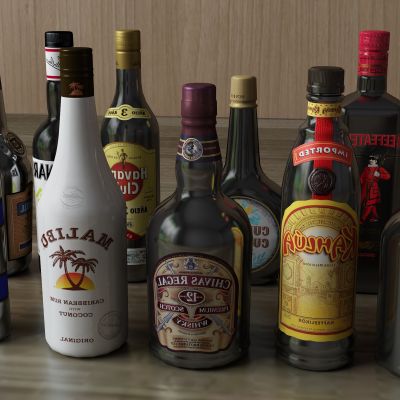 酒瓶，白酒，酒水