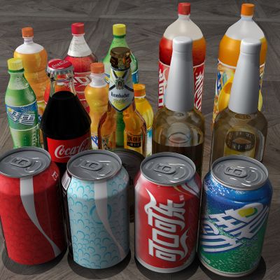 饮料，啤酒，橙汁，雪碧