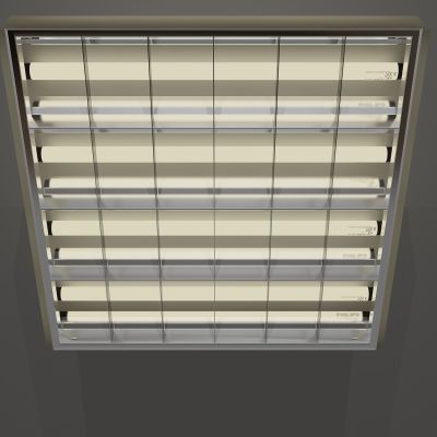 格栅灯，吸顶灯