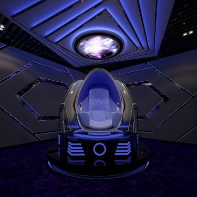 私人影厅 包厢 VR体验厅3D模型