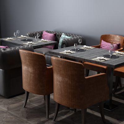 餐桌，餐桌椅，火锅，卡座