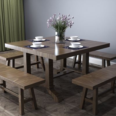 餐桌，餐桌椅，火锅，西餐桌