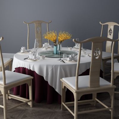 圆桌，餐桌，包厢桌