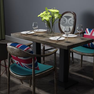 长桌，餐桌，卡座，火锅