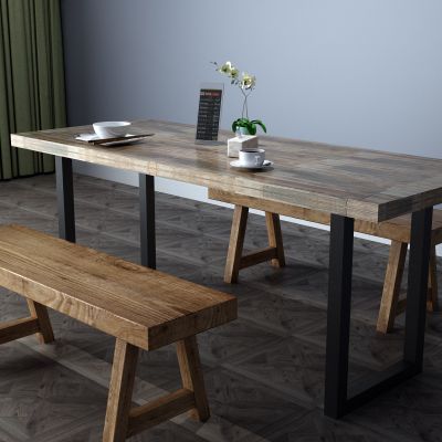 餐桌，卡座，食堂