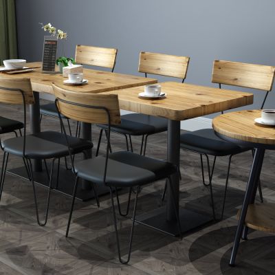 长桌，餐桌，卡座