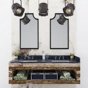 现代洗手台组合