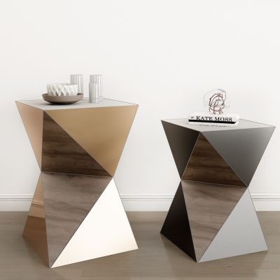 现代边几装饰品组合