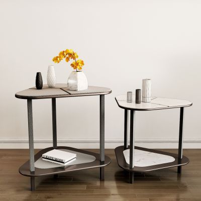 现代边几摆件组合