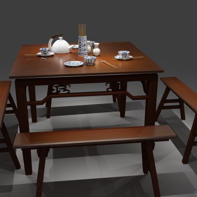 茶桌，茶桌椅