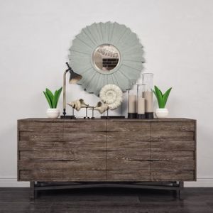 北欧简约边柜陈设品组合