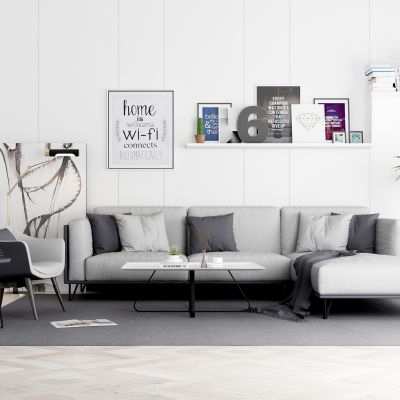 现代沙发茶几组合