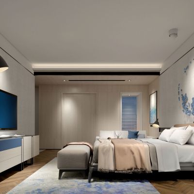 现代卧室