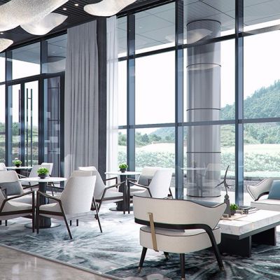 现代售楼区休闲区