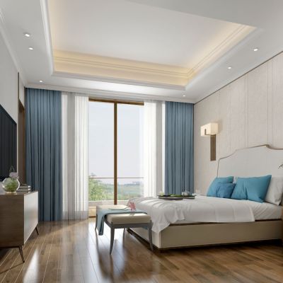 现代卧室