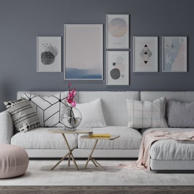 组合沙发，转角沙发