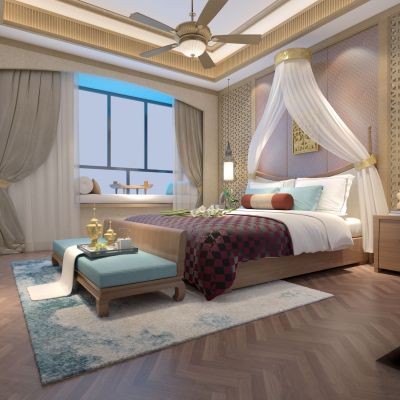 新中式卧室