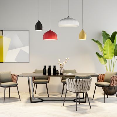 北欧餐桌椅组合