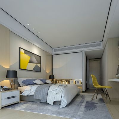 现代卧室