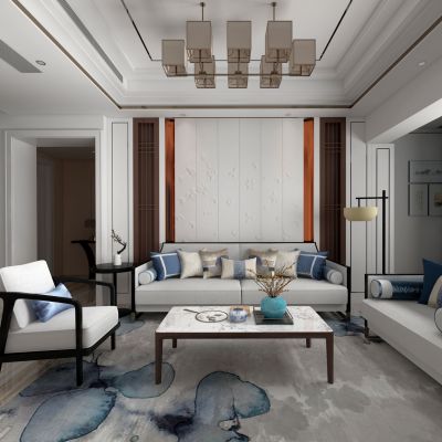 新中式客厅