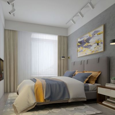 现代卧室