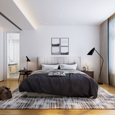 现代简约卧室
