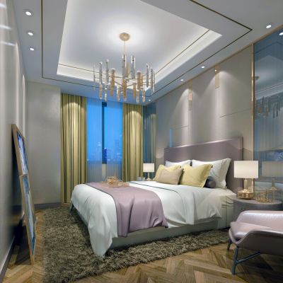 现代卧室