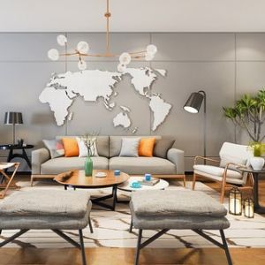 北欧简约沙发茶几组合