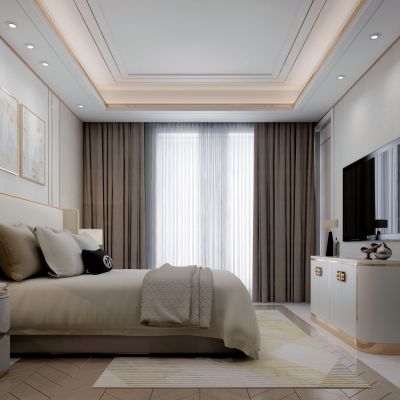 现代卧室