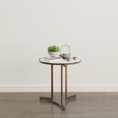 现代圆几摆件组合