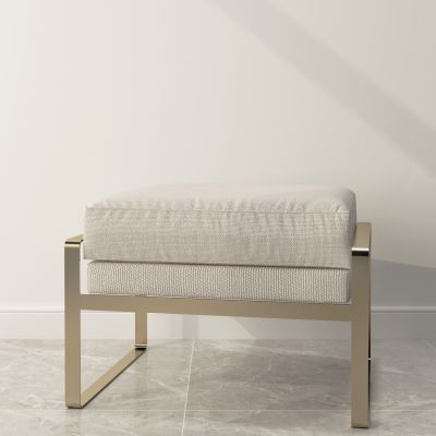 现代单人沙发凳