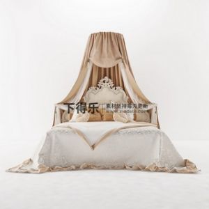 欧式简约双人床