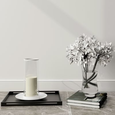 现代简约花瓶花卉摆件