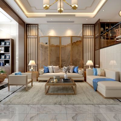 新中式客厅