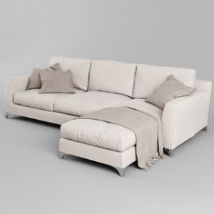 现代简约多人沙发