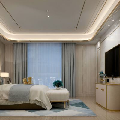 现代卧室