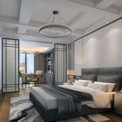 现代卧室