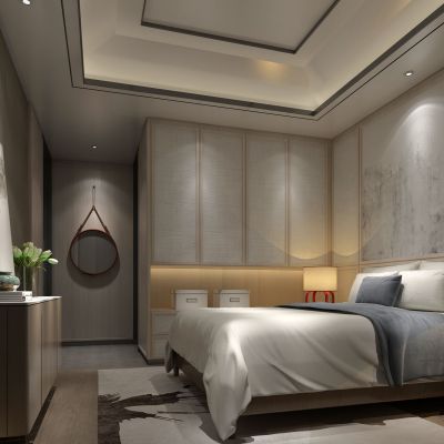 新中式卧室