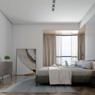 现代卧室