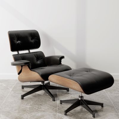 现代沙发脚榻组合