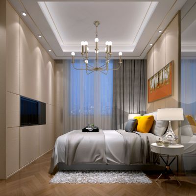 现代卧室