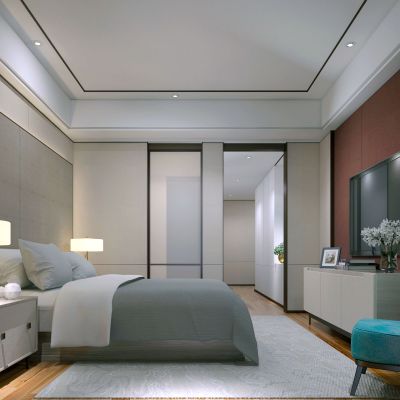 现代卧室