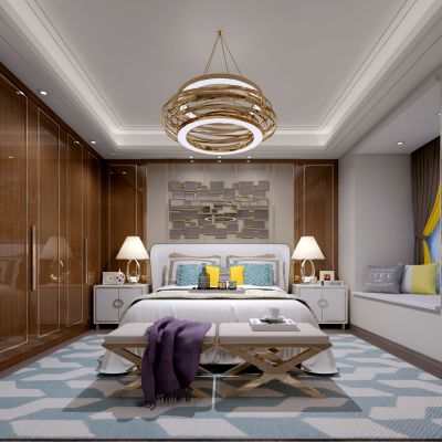 现代卧室