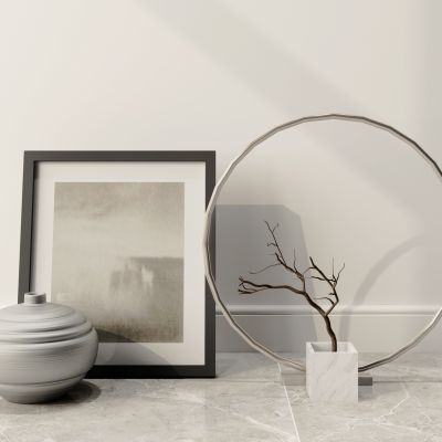 新中式陶瓷摆件组合