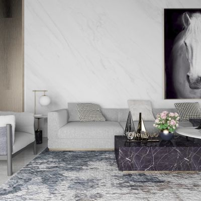 现代沙发茶几组合