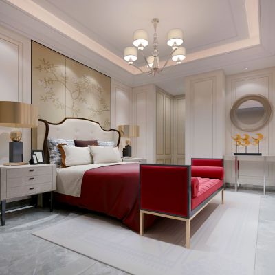 现代卧室