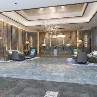 新中式酒店大厅