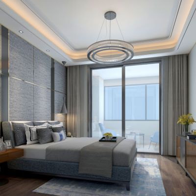 现代卧室