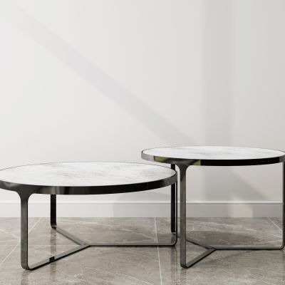 现代简约大理石茶几