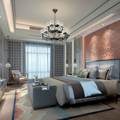 新中式卧室